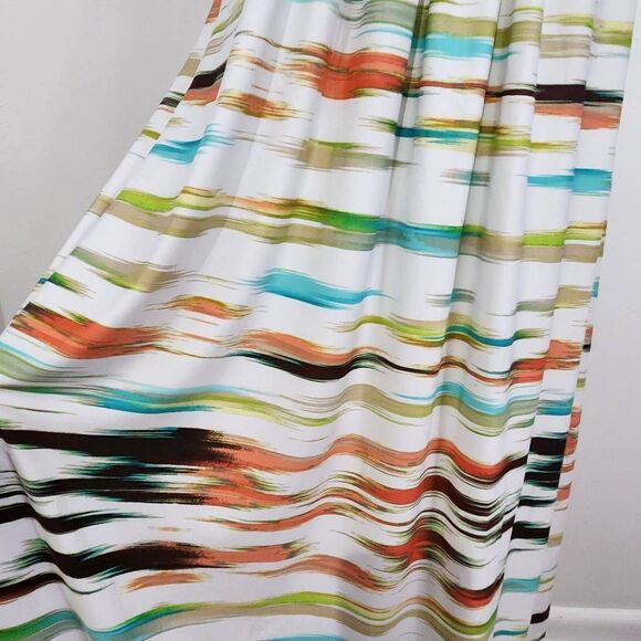 New Directions Multi-Color Sleeveless Maxi Dress Size Medium Long Boho Dress - Picture 4 of 9